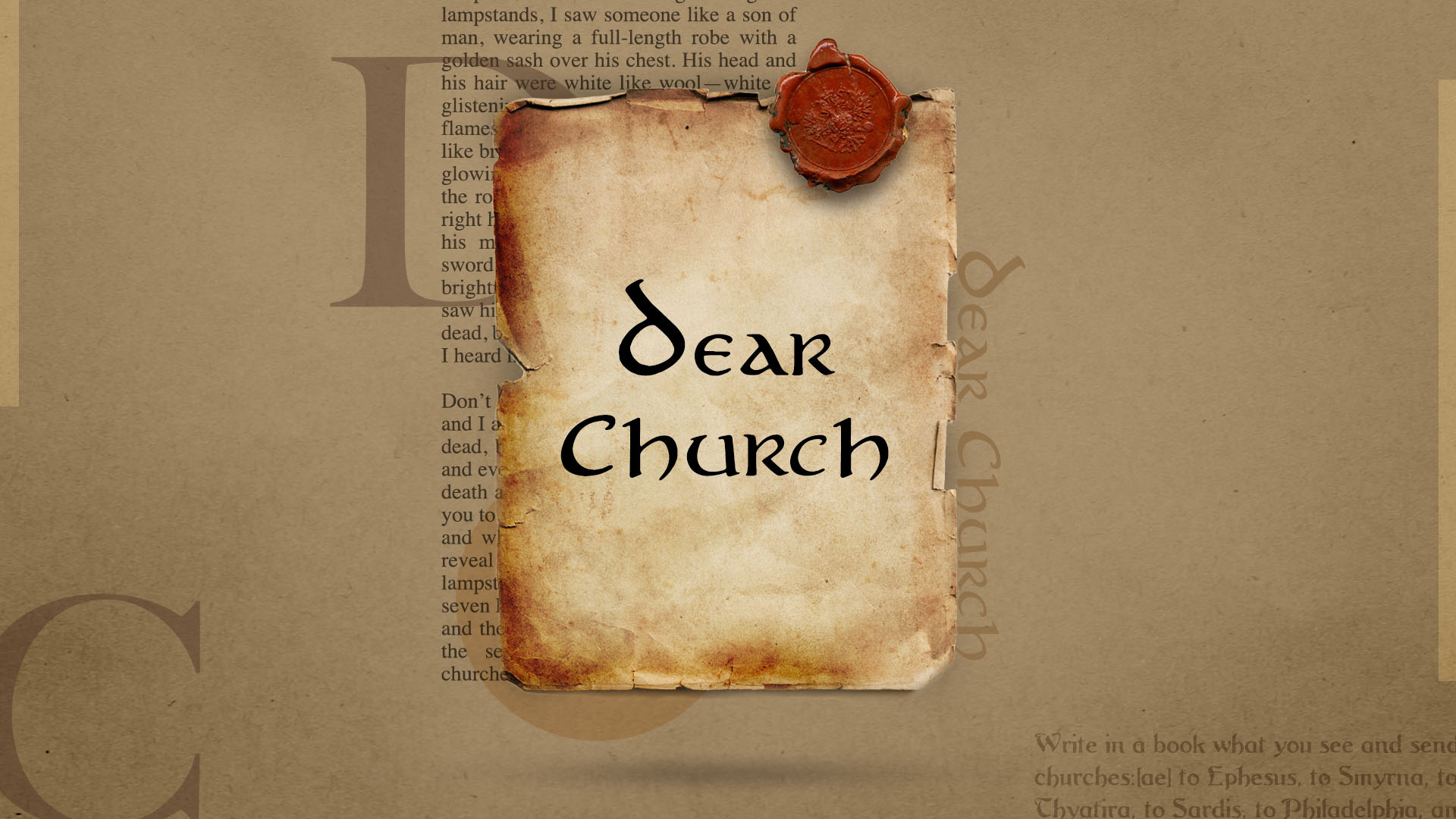 Dear Church